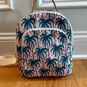 Palm Tree Print Women's Backpack
